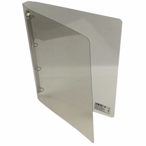 Gyűrűskönyv A/4 20 mm 4 gyűrű átlátszó füst Gyűrűskönyv A/4 20 mm 4 gyűrű átlátszó füst