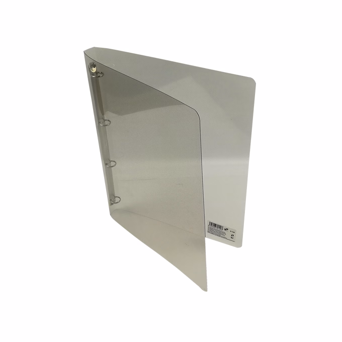 Gyűrűskönyv A/4 20 mm 4 gyűrű átlátszó füst Gyűrűskönyv A/4 20 mm 4 gyűrű átlátszó füst