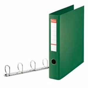 Gyűrűskönyv ESSELTE Jumbo Vivida A/4 58 mm 4 gyűrű PP zöld Gyűrűskönyv ESSELTE Jumbo Vivida A/4 58 mm 4 gyűrű PP zöld
