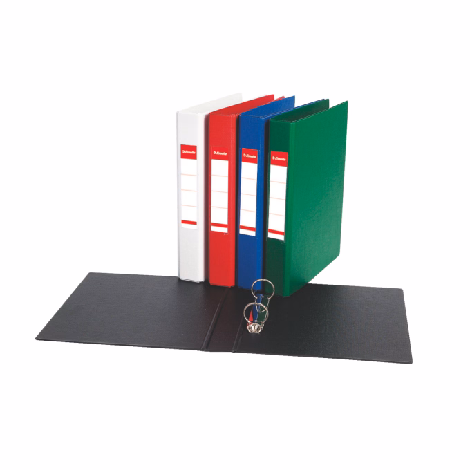 Gyűrűskönyv ESSELTE Standard Vivida A/5 25mm 2 gyűrű piros