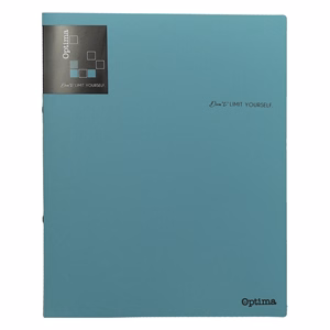 Gyűrűskönyv OPTIMA Office A/4 PP 2 gyűrűs kék
