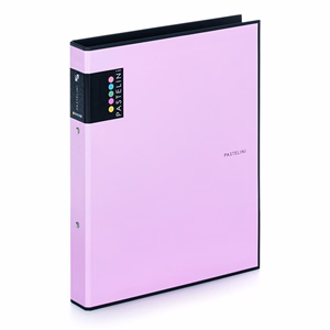 Gyűrűskönyv PASTELINI A/4 2 gyűrű PP 40 mm lila