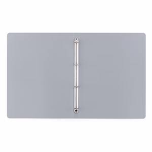 Gyűrűskönyv PASTELINI A/4 4 gyűrű PP 20 mm szürke