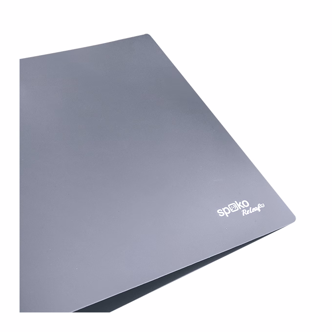 Gyűrűskönyv SPOKO ReLeaf PP A/4 35 mm 4 gyűrű SoftTouch szürke