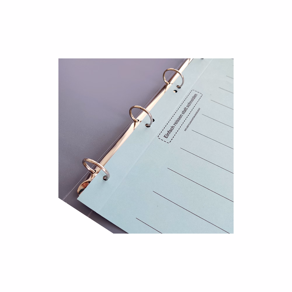 Gyűrűskönyv SPOKO ReLeaf PP A/4 35 mm 4 gyűrű SoftTouch szürke