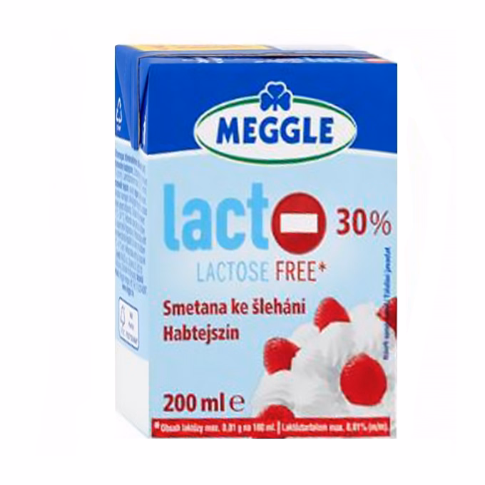Habtejszín MEGGLE Laktózmentes UHT 30% 200ml