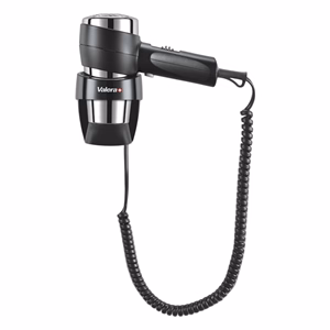 Hajszárító VALERA Action Super Plus falra szerelhető fekete/chrom 1800W