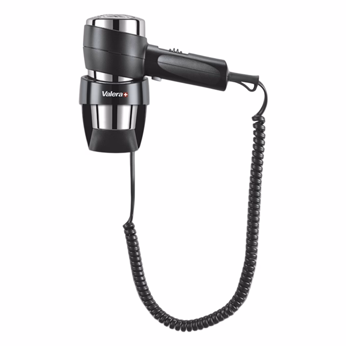 Hajszárító VALERA Action Super Plus falra szerelhető fekete/chrom 1800W