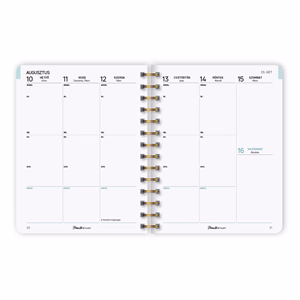 Hallgatói zsebkönyv PLANALL B/5 heti 160x200mm Presence 2026-2027