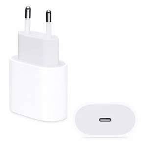 Hálózati adapter APPLE MD3J4ZM/A USB-C 20W PD QC fehér