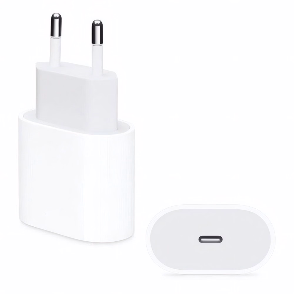 Hálózati adapter APPLE MD3J4ZM/A USB-C 20W PD QC fehér