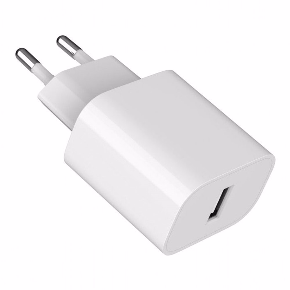 Hálózati adapter GEMBIRD USB-A 12W fehér