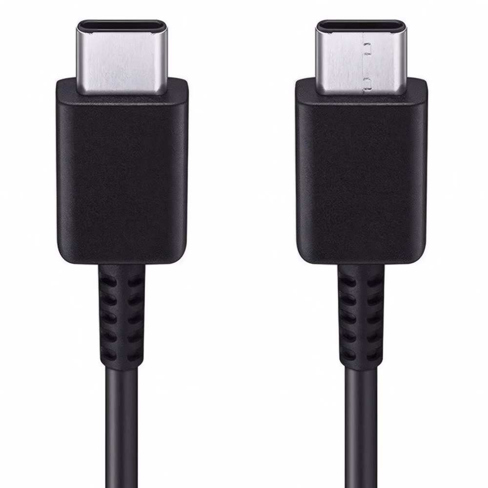 Hálózati adapter SAMSUNG EP-T1510EBE/EP-DA705BBE USB-C 15W PD QC + USB-C kábel fekete