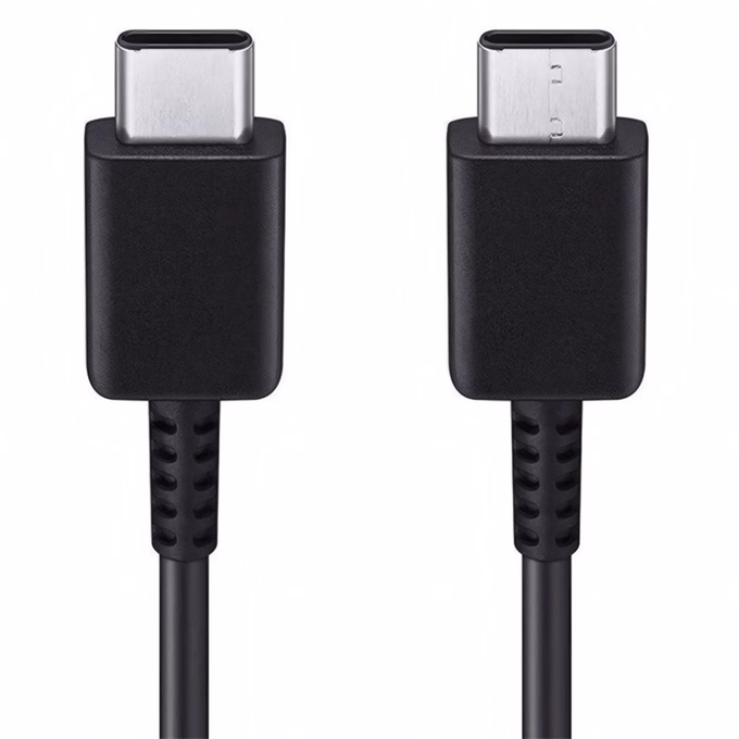 Hálózati adapter SAMSUNG EP-T1510EBE/EP-DA705BBE USB-C 15W PD QC + USB-C kábel fekete