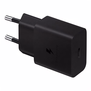 Hálózati adapter SAMSUNG EP-T1510NBEGEU USB-C 15W PD QC fekete