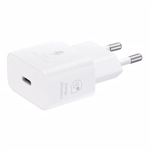 Hálózati adapter SAMSUNG EP-T2510NWEGEU USB-C 25W PD QC fehér