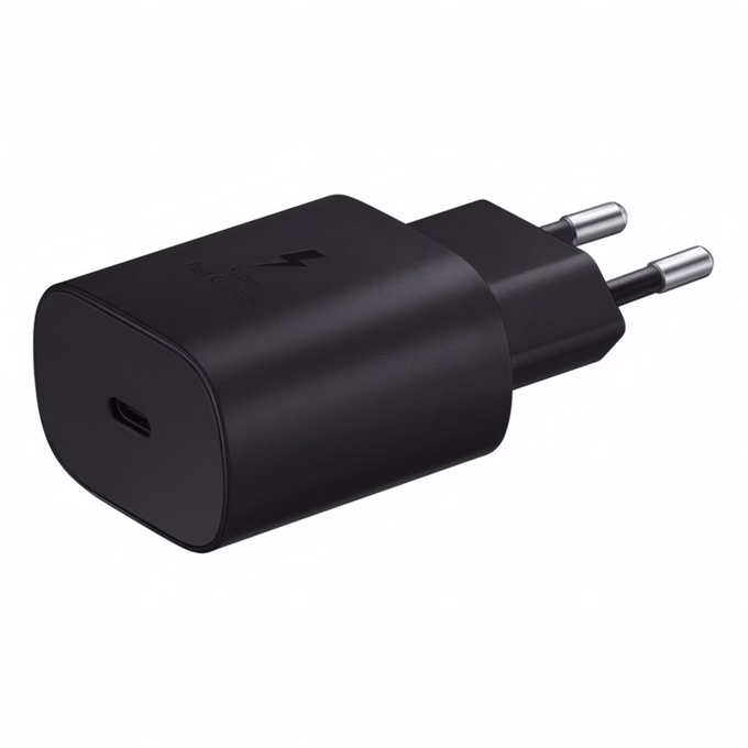 Hálózati adapter SAMSUNG EP-TA800NBEGEU USB-C 25W PD QC fekete