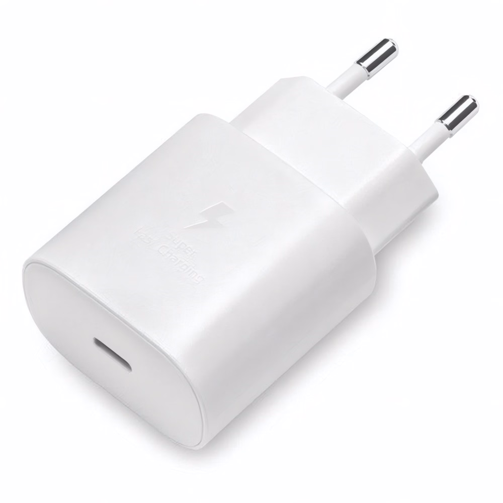 Hálózati adapter SAMSUNG EP-TA800XWEGWW USB-C 25W PD QC fehér