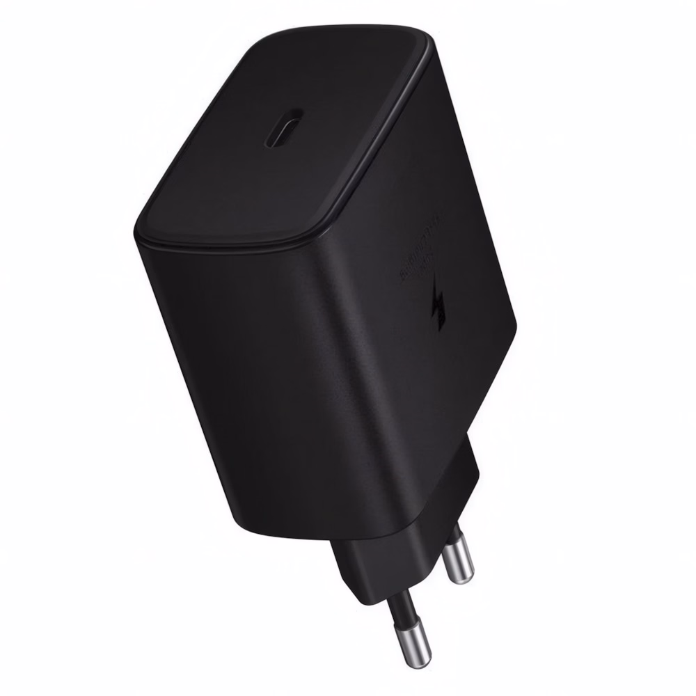 Hálózati adapter SAMSUNG EP-TA845EBE USB-C 45W PD QC fekete