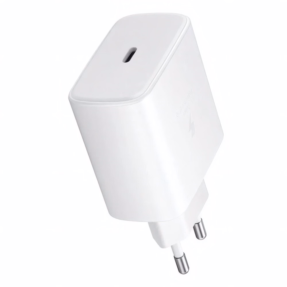 Hálózati adapter SAMSUNG EP-TA845EWE USB-C 45W PD QC fehér