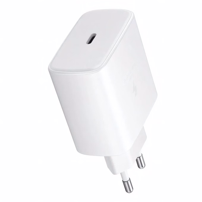 Hálózati adapter SAMSUNG EP-TA845EWE USB-C 45W PD QC fehér