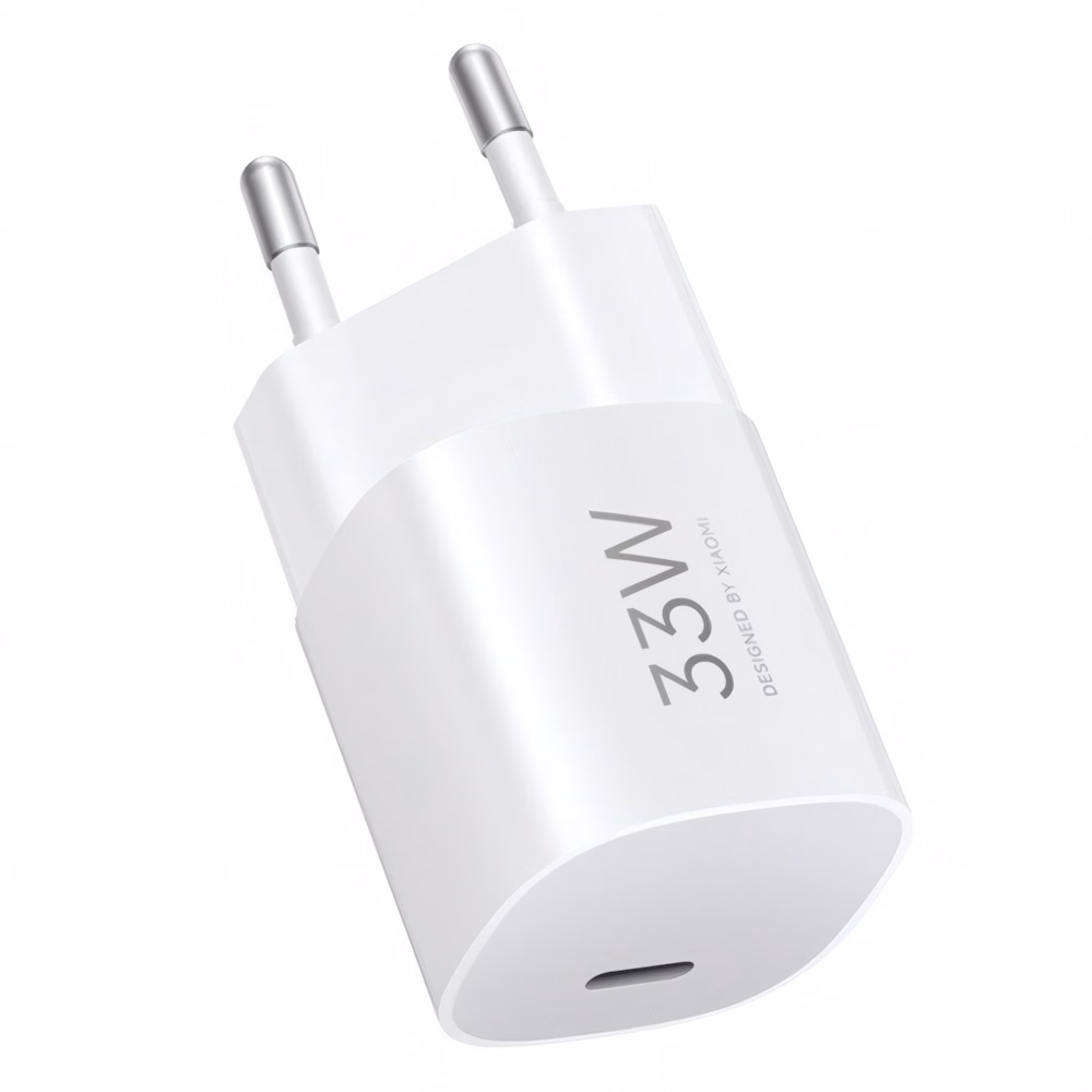 Hálózati adapter XIAOMI BHR087LEU USB-C 33W PD QC fehér