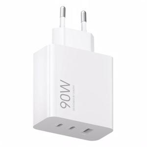Hálózati adapter XIAOMI BHR087MEU 2xUSB-C 90W QC fehér