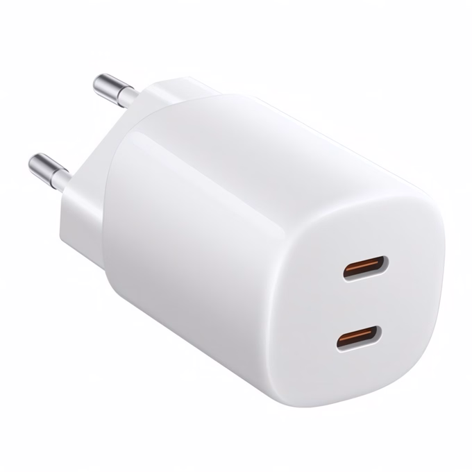 Hálózati adapter XIAOMI BHR087OEU 2xUSB-C 45W PD QC fehér