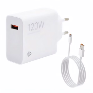 Hálózati adapter XIAOMI BHR9462EU USB-A 120W QC + USB-C kábel fehér