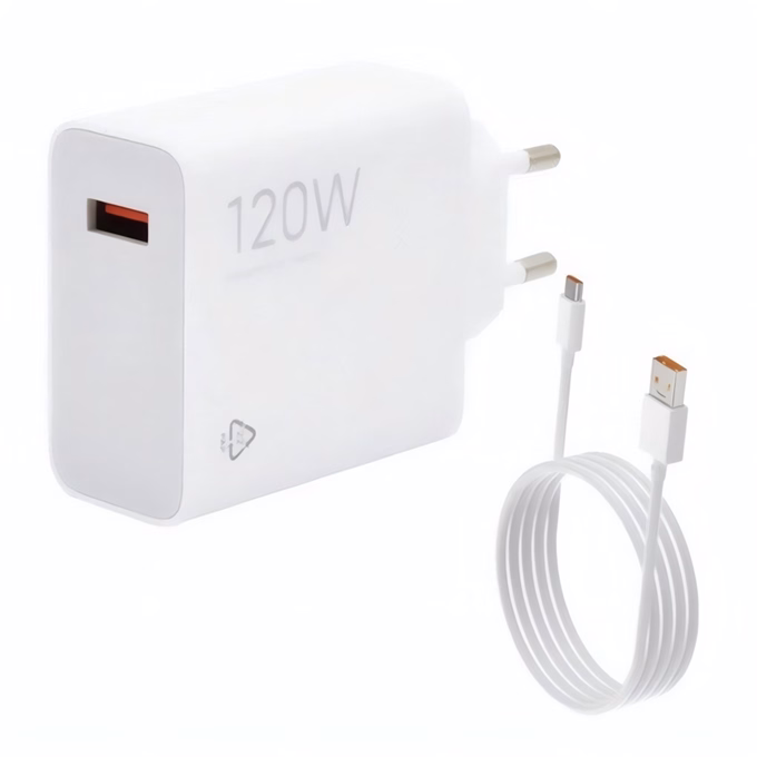 Hálózati adapter XIAOMI BHR9462EU USB-A 120W QC + USB-C kábel fehér