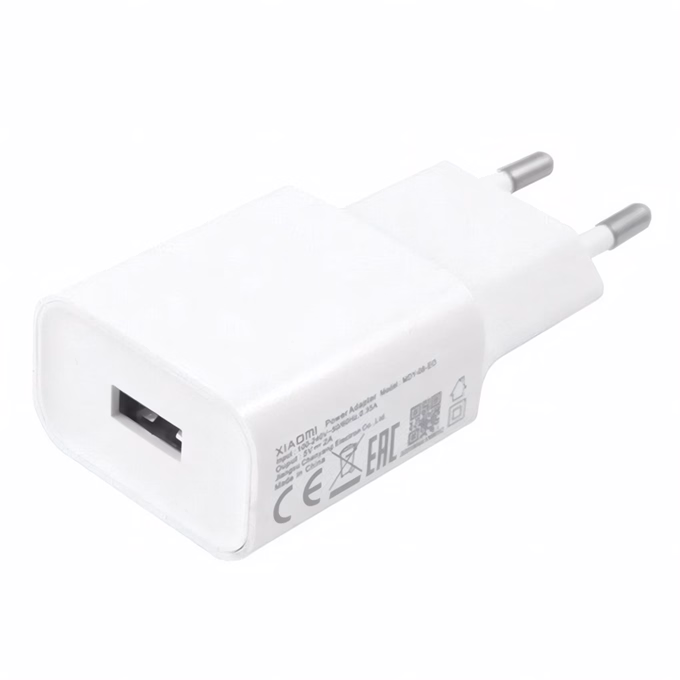 Hálózati adapter XIAOMI MDY-08-EO USB-A 10W QC fehér