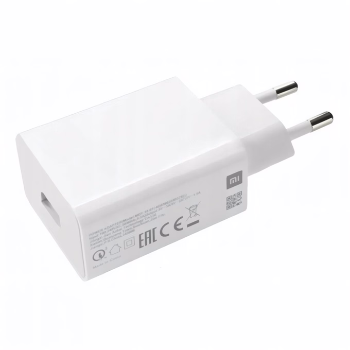 Hálózati adapter XIAOMI MDY-11-EP USB-A 22,5W QC fehér