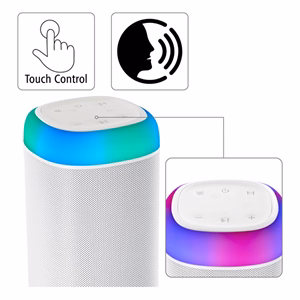 Hangszóró HAMA Shine 2.0 Bluetooth 30W RGB LED fehér