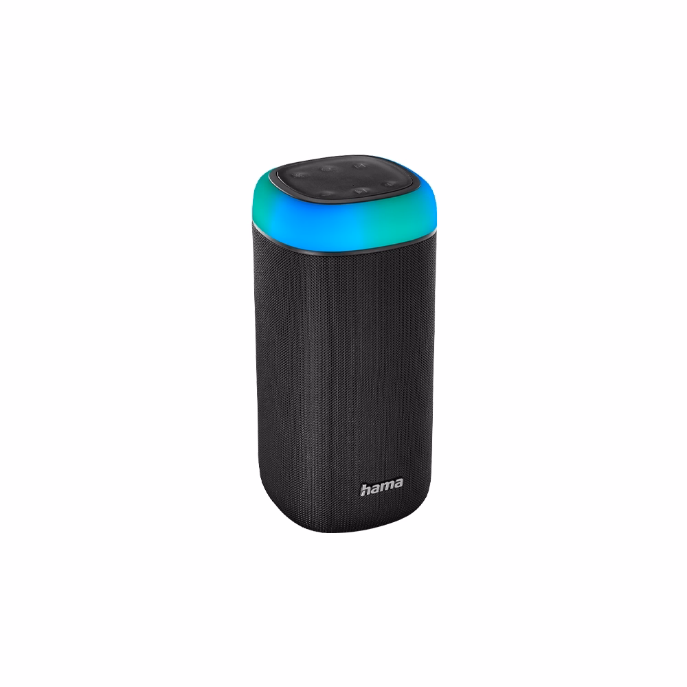 Hangszóró HAMA Shine 2.0 Bluetooth 30W RGB LED fekete