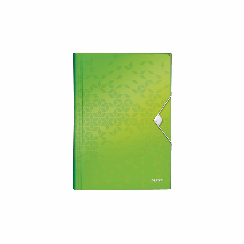 Harmónika mappa LEITZ Wow A/4 6 műanyag rekeszes zöld Harmónika mappa LEITZ Wow A/4 6 műanyag rekeszes zöld