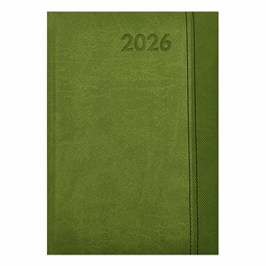 Határidőnapló ALISCA A/5 napi fehér lapos prémium bright 2026.