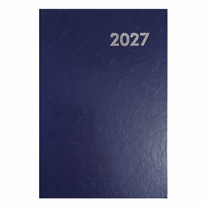 Határidőnapló ALISCA A/4 heti fehér lapos kék 2027