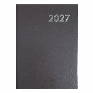 Határidőnapló ALISCA A/4 heti fehér lapos szürke 2027