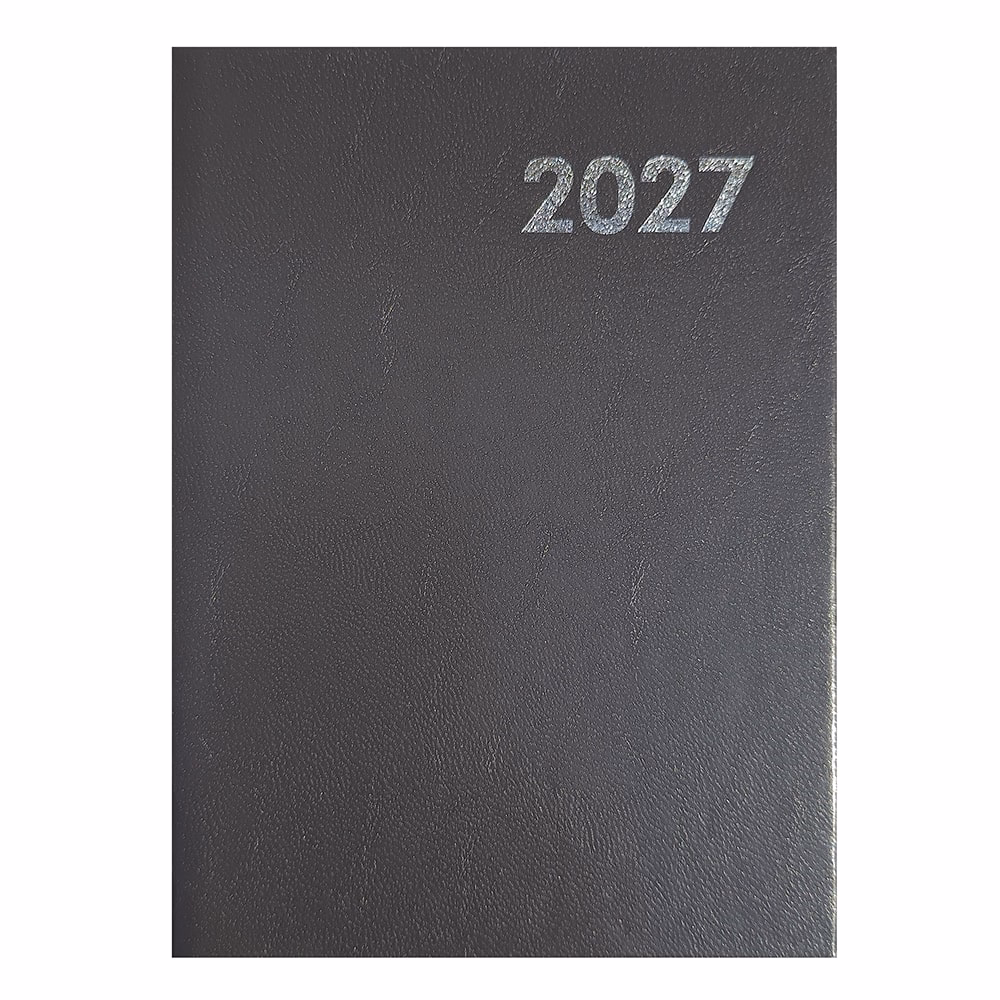 Határidőnapló ALISCA A/4 heti fehér lapos szürke 2027