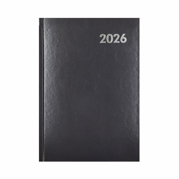 Határidőnapló ALISCA B/5 heti fehér lapos szürke 2026.
