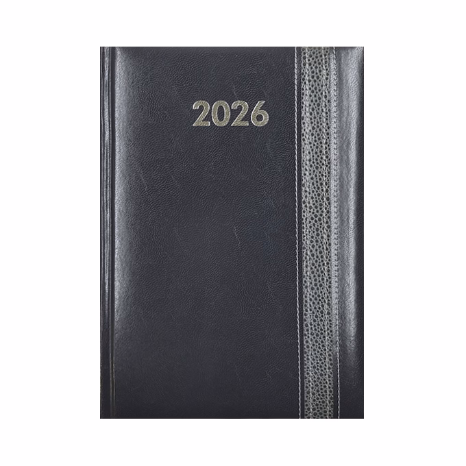 Határidőnapló ALISCA Rebel varrott A/5 napi fehér lapos szürke 2026. Határidőnapló ALISCA Rebel varrott A/5 napi fehér lapos szürke 2026.