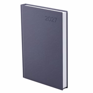 Határidőnapló A/5 napi középkék műbőr 2027