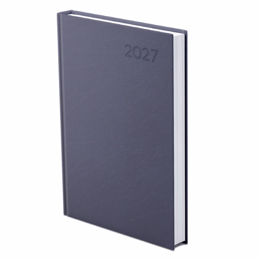 Határidőnapló A/5 napi középkék műbőr 2027