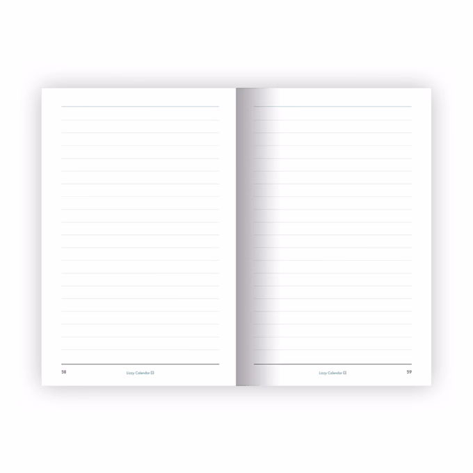 Határidőnapló LIZZYCALENDAR A/6 heti tűzött Amazeballs 2027