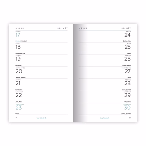 Határidőnapló LIZZYCALENDAR A/6 heti tűzött Great 2027