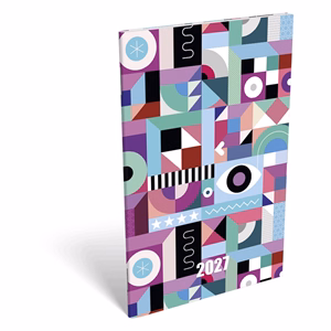 Határidőnapló LIZZYCALENDAR A/6 heti tűzött Sublime 2027