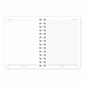 Határidőnapló LIZZYCALENDAR B/6 heti spirálozott gumis Grinning 2027