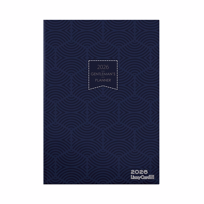 Határidőnapló LIZZY CARD A/5 napi szivacsos For Men 2026.