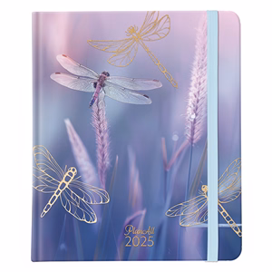 Határidőnapló PLANALL New Classic B/5 heti keményfedelű gumis Autumn 2026.