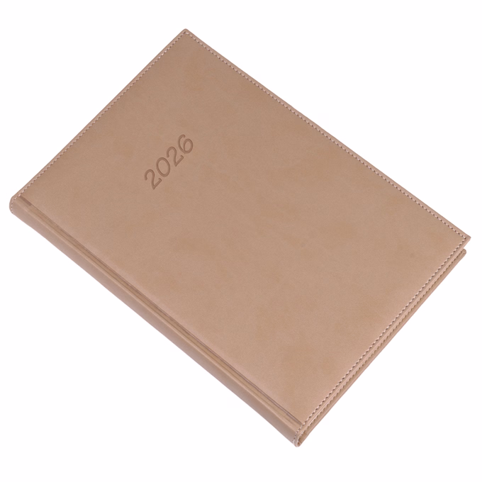 Határidőnapló REALSYSTEM Bolero B/5 napi sárga lapos drapp 2026. Határidőnapló REALSYSTEM Bolero B/5 napi sárga lapos drapp 2026.